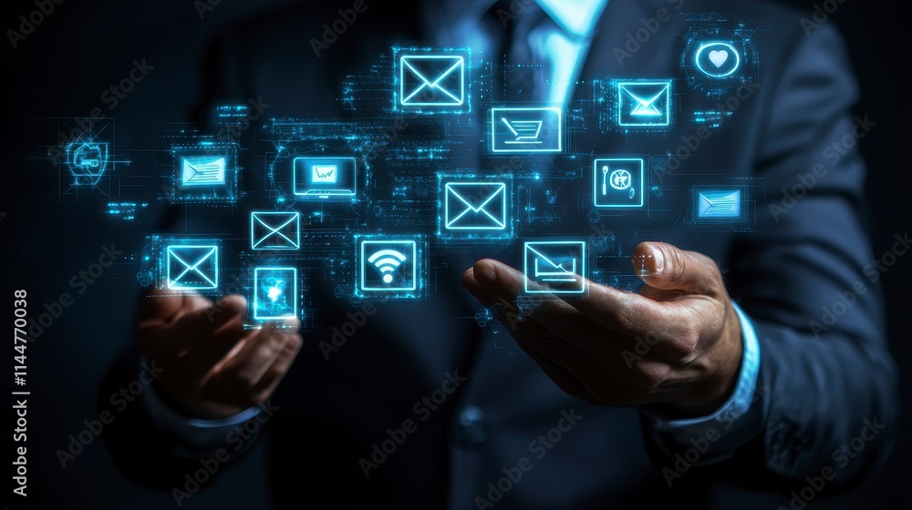 Digital communication action business environment graphic content innovative technology viewpoint interactive concepts Digital communication action business environment graphic content innovative technology viewpoint interactive concepts