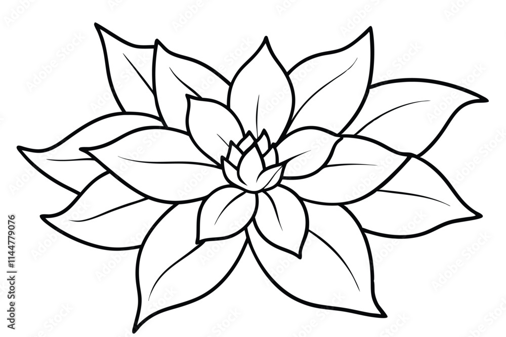 Elegant Flower Line Art: Minimalist Vector Illustration for Design Projects, Featuring Delicate Floral Outlines Elegant Flower Line Art: Minimalist Vector Illustration for Design Projects, Featuring Delicate Floral Outlines