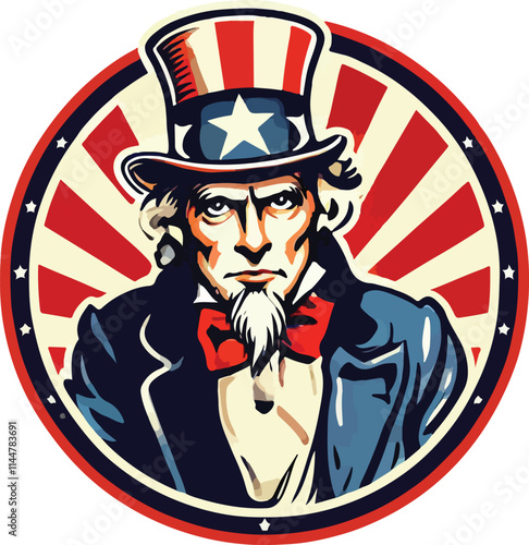 uncle sam vector