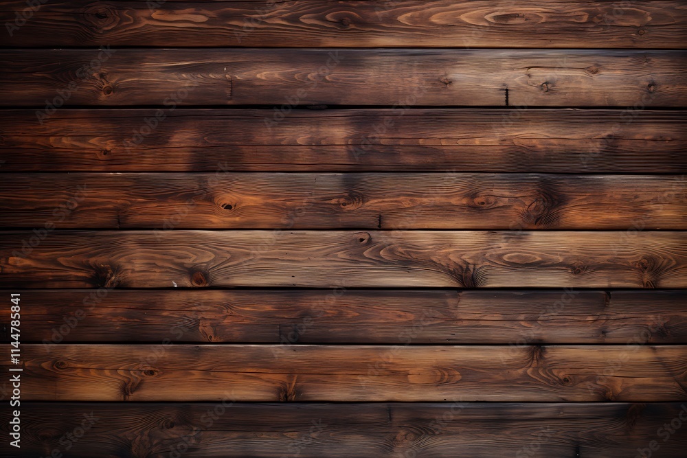 Naklejka premium Abstract brown background of wooden texture