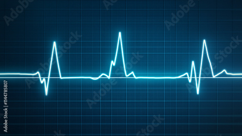 Heartbeat Rhythm: A close-u...