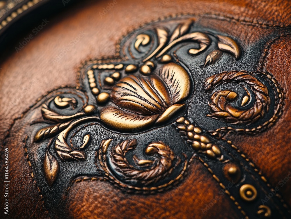 close-up of leather grain texture close-up of leather grain texture