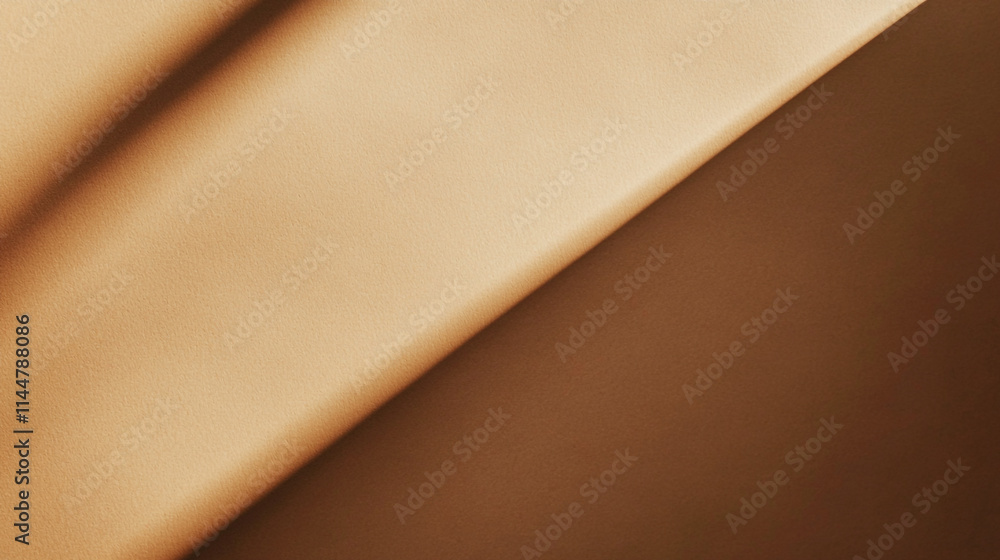 Smooth beige fabric folds create a warm and inviting texture for interior decoration Smooth beige fabric folds create a warm and inviting texture for interior decoration