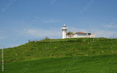 Located in Marmara Ereglisi, Turkey, the Lighthouse was built in 1861. photo