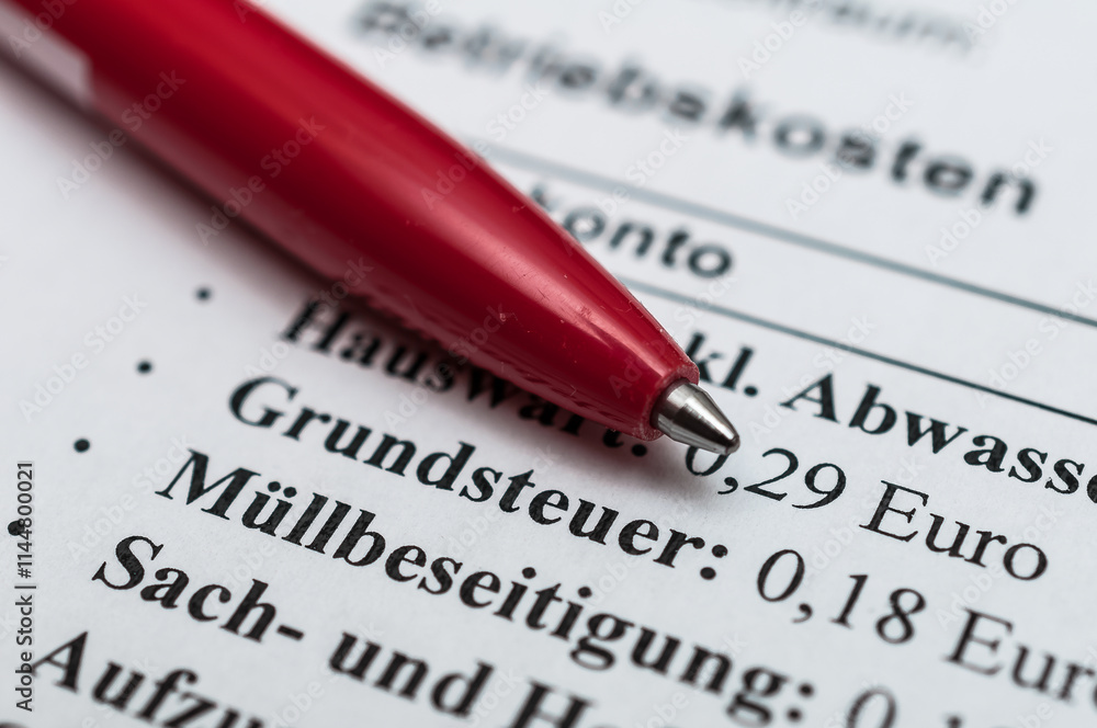Betriebskostenabrechnung der privaten Haushalte Betriebskostenabrechnung der privaten Haushalte