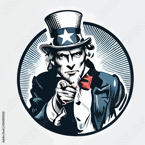 uncle sam vector