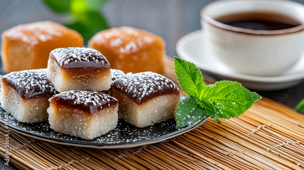 Delicious Plate and Coffee Break Delicious Plate and Coffee Break