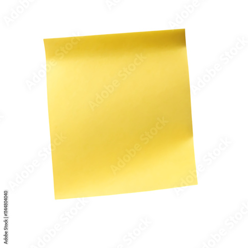 Obraz na płótnie yellow sticky note w salonie