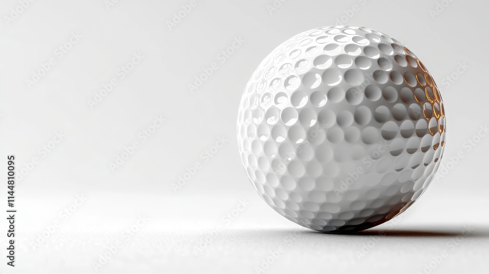 close up view of golf ball resting on smooth surface, showcasing its dimples and glossy finish. image captures essence of sport, evoking feelings of precision and focus close up view of golf ball resting on smooth surface, showcasing its dimples and glossy finish. image captures essence of sport, evoking feelings of precision and focus