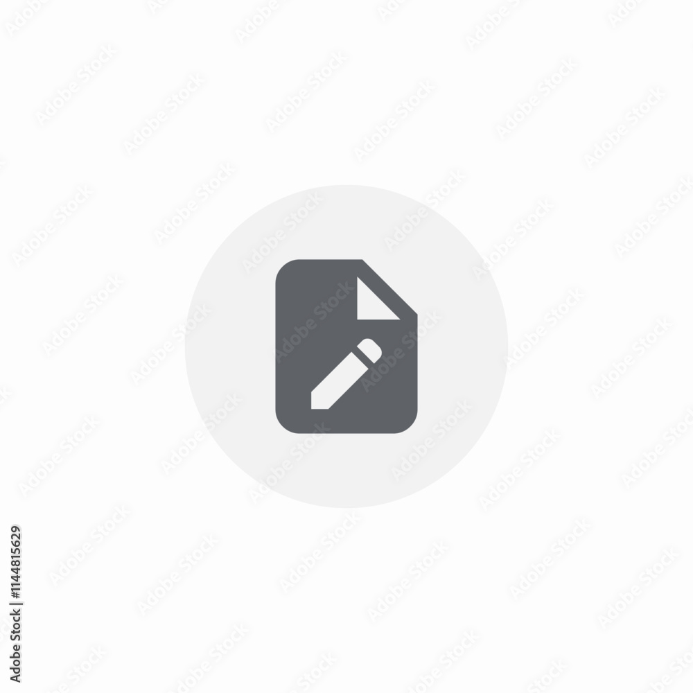 file edit icon sign vector file edit icon sign vector