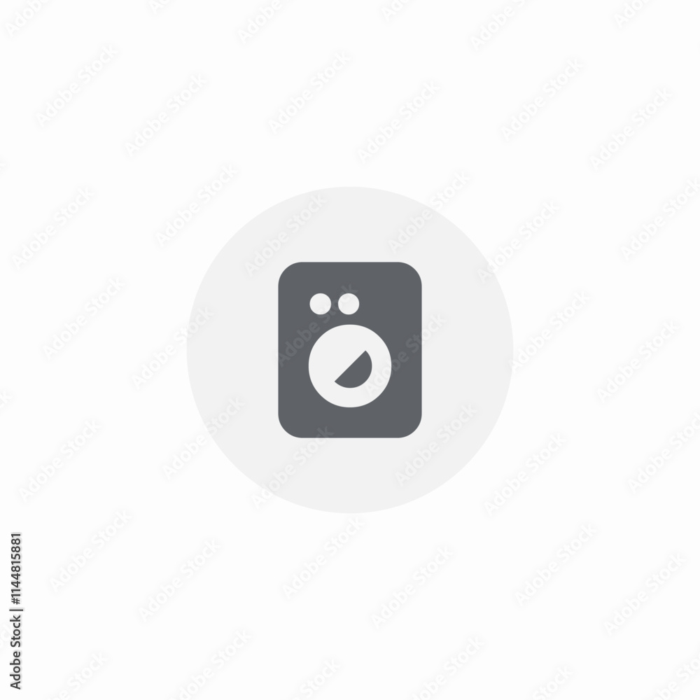 laundry washing machine icon sign vector laundry washing machine icon sign vector