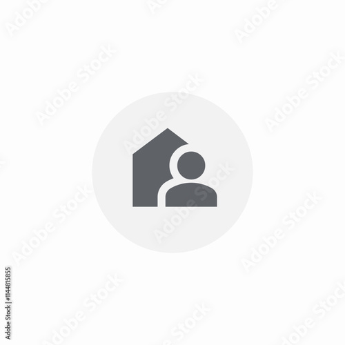 house owner icon sign vector