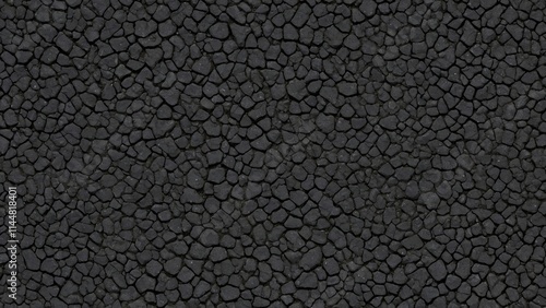 Wallpaper Mural Realistic asphalt texture, rough and granular surface, small cracks and imperfections, dark gray tones, slightly wet and reflective look, seamless and detailed, high-resolution, perfect for road or ur Torontodigital.ca