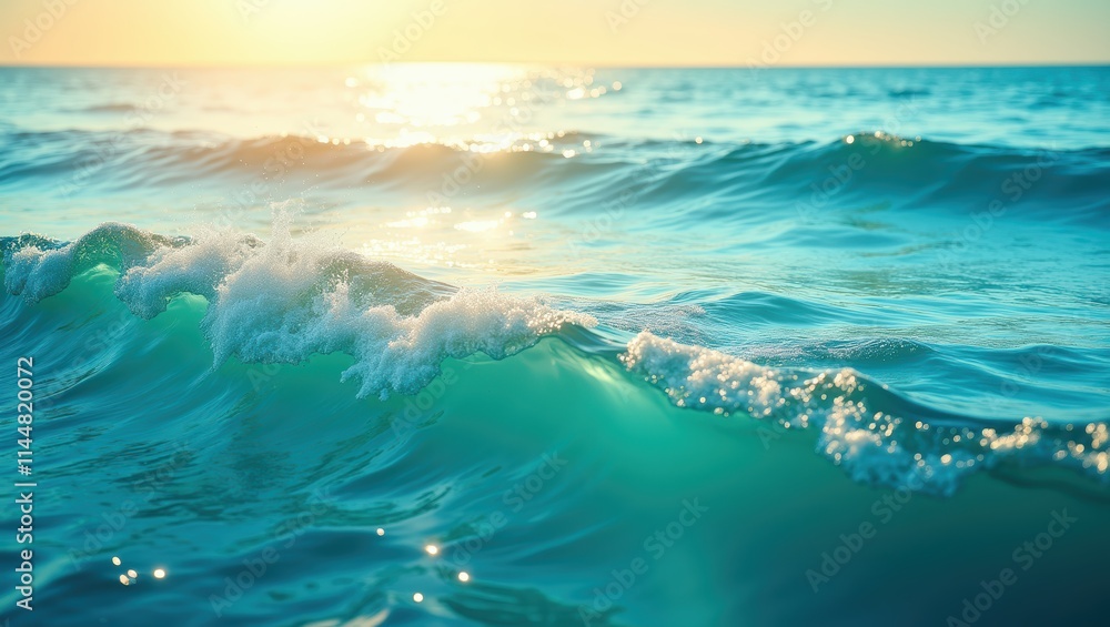 a wave in the ocean at sunset a wave in the ocean at sunset