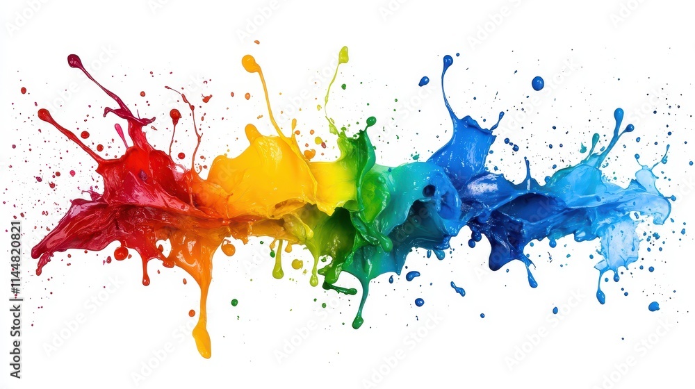 Holi paint splash celebration creativity splattered. Holi paint splash celebration creativity splattered.
