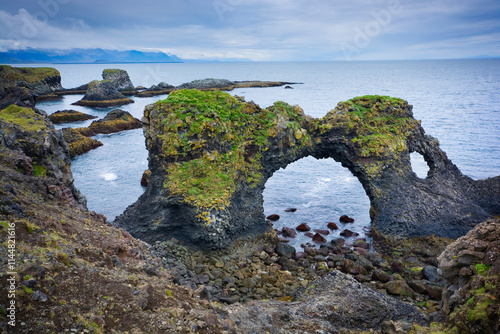 Rock formations near Arnars...