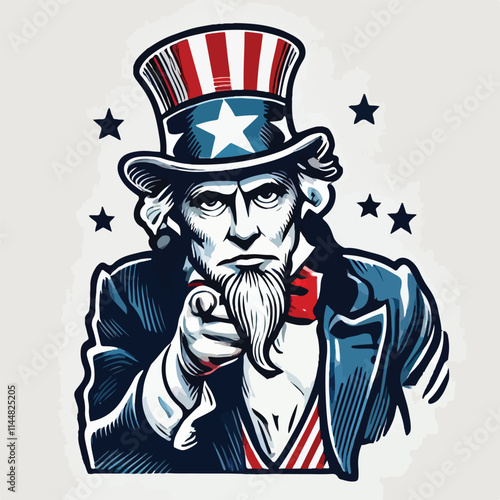 uncle sam vector