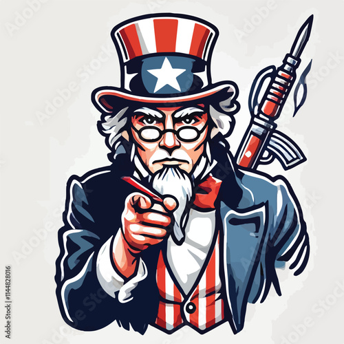 uncle sam vector