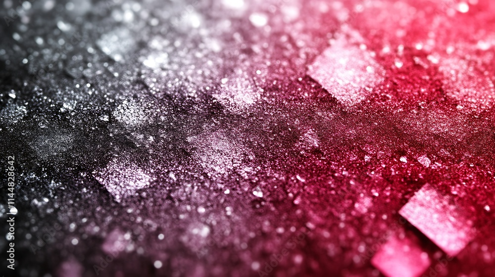 Abstract Glittering Background Red And Silver Sparkle Abstract Glittering Background Red And Silver Sparkle