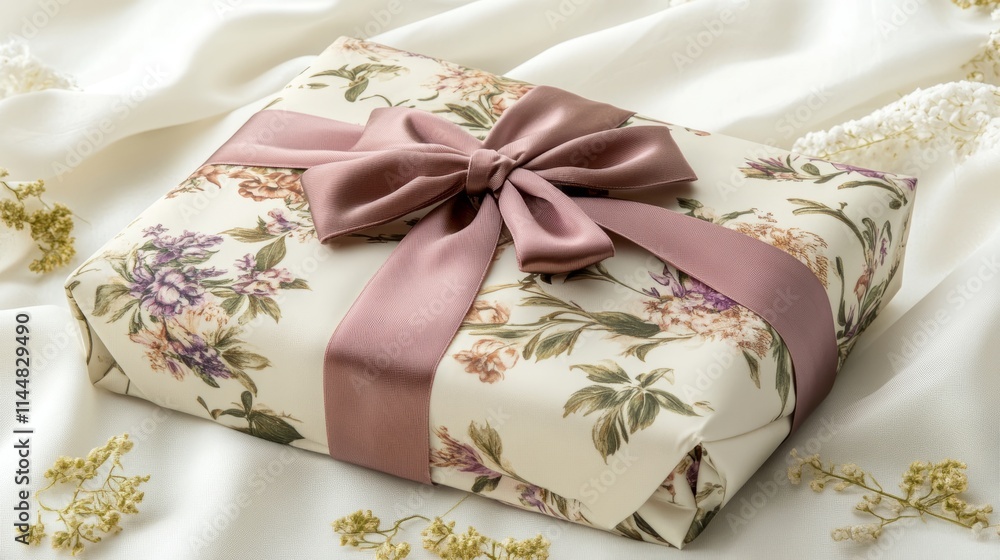 Gift wrapped product with bow Gift wrapped product with bow