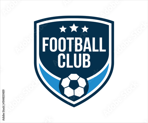 Emblem Soccer,Football Team Logo Design Template