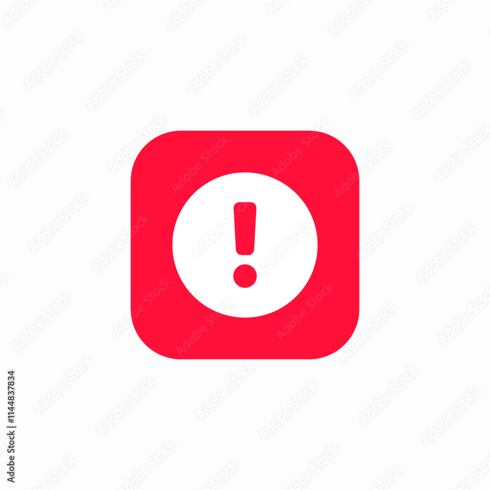 warning exclamation mark icon sign vector warning exclamation mark icon sign vector