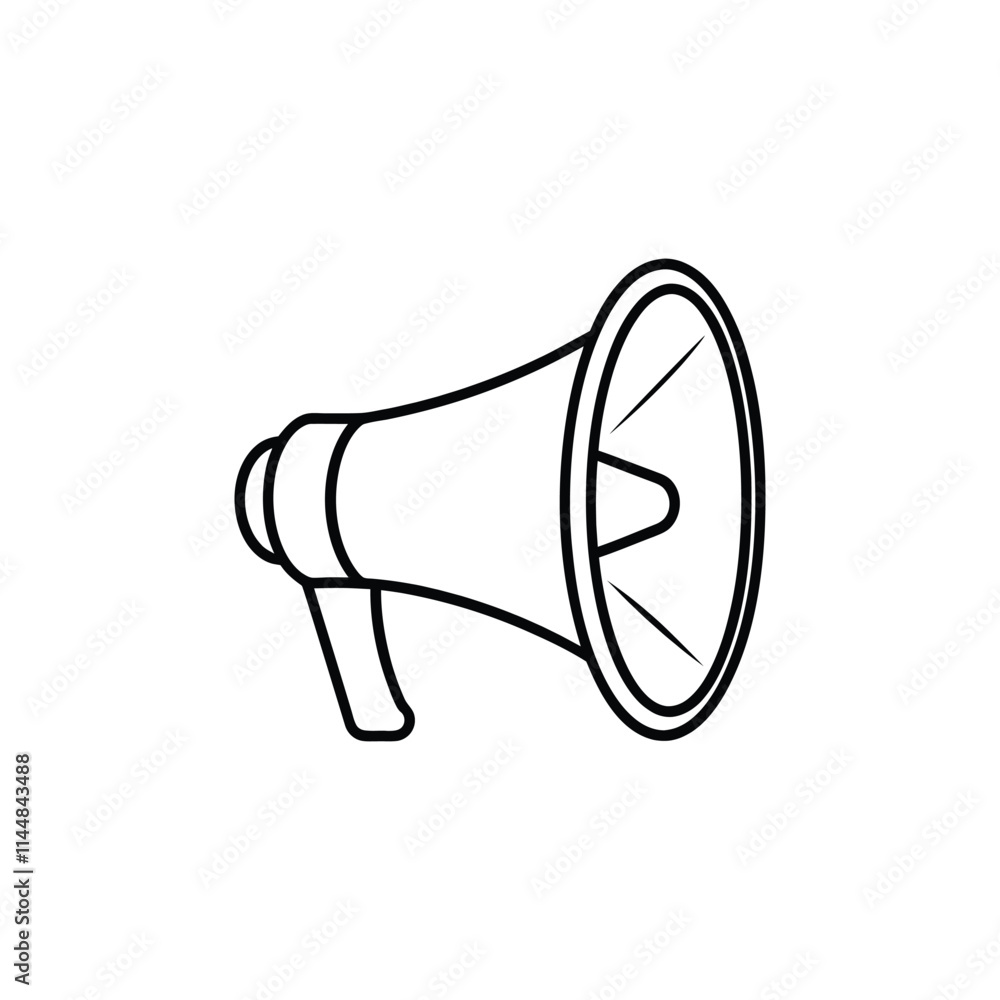 Loudspeaker Icon vector illustration Loudspeaker Icon vector illustration