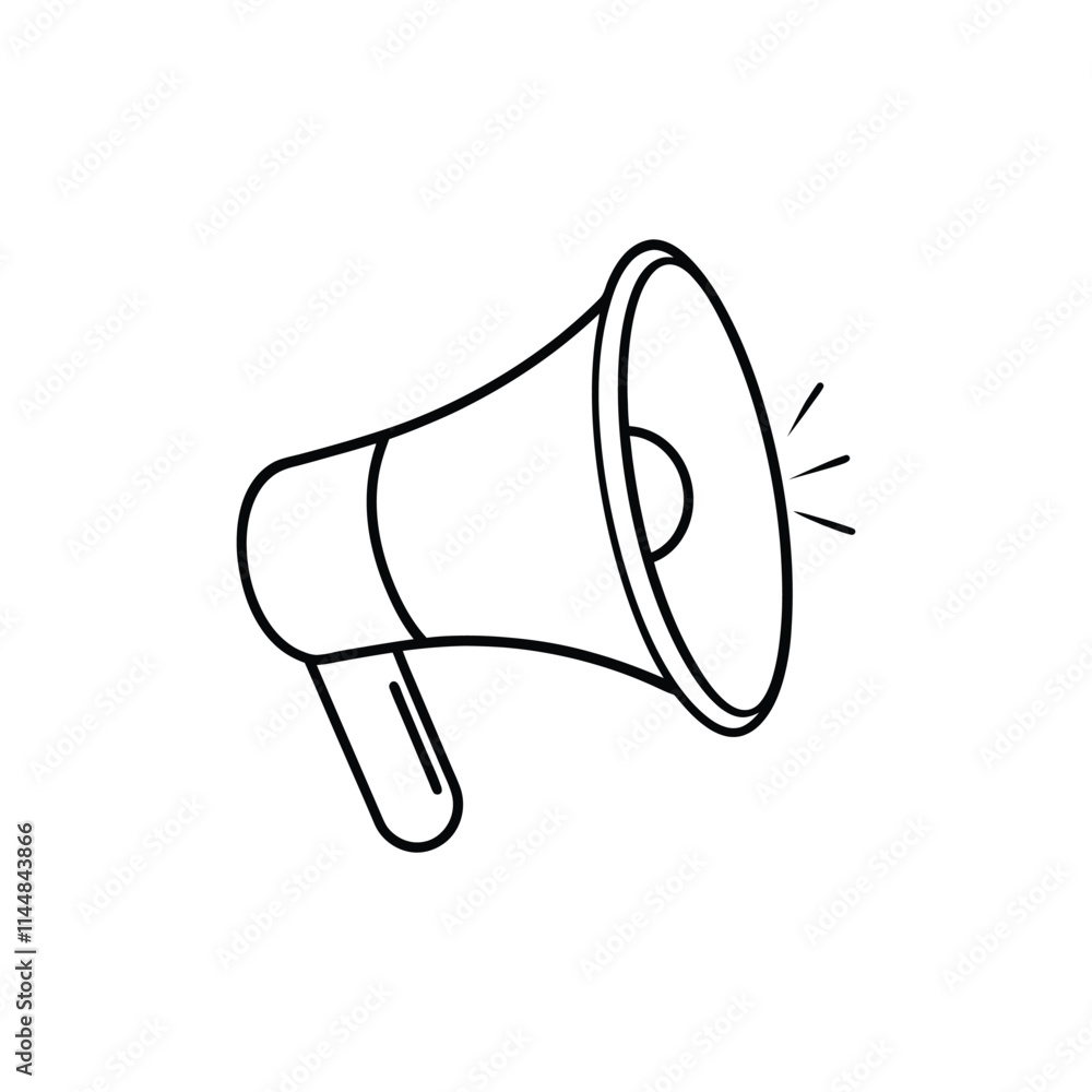 Loudspeaker Icon vector illustration Loudspeaker Icon vector illustration