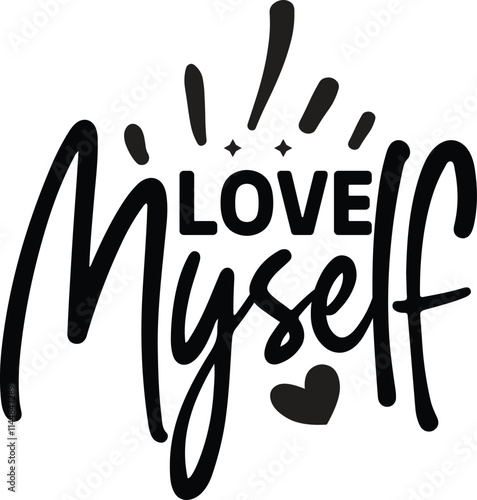 Love Myself SVG