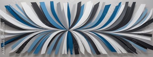 Wallpaper Mural illustrazione sfondo con elementi astratti a tema geometrico surreale Torontodigital.ca