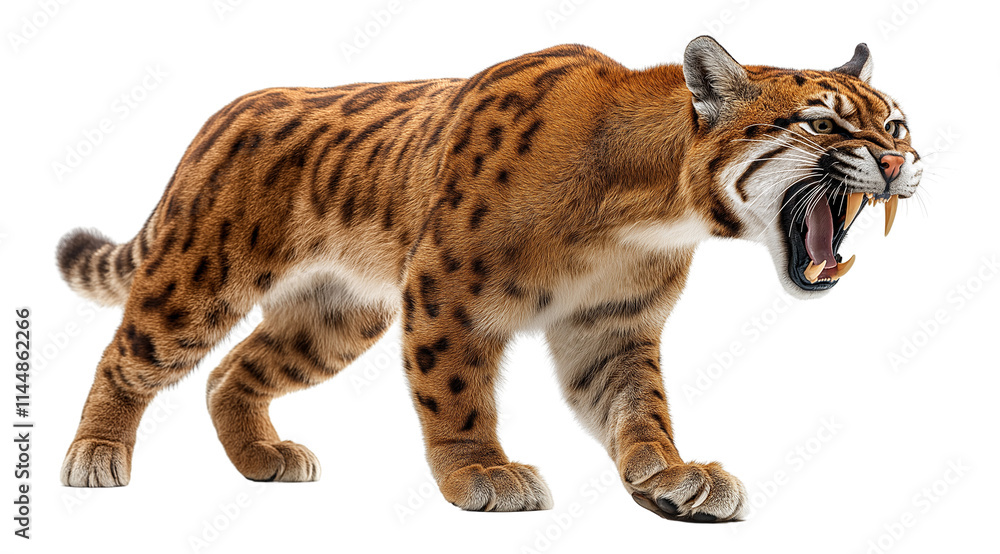 Aggressive Bobcat: A powerful image of a bobcat snarling, showcasing its sharp teeth and intense gaze. Perfect for projects needing a wild, untamed aesthetic. Aggressive Bobcat: A powerful image of a bobcat snarling, showcasing its sharp teeth and intense gaze. Perfect for projects needing a wild, untamed aesthetic.