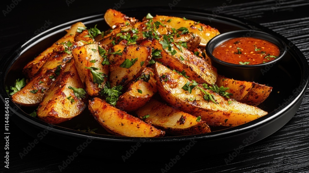 French Fries with Dipping Sauce French Fries with Dipping Sauce