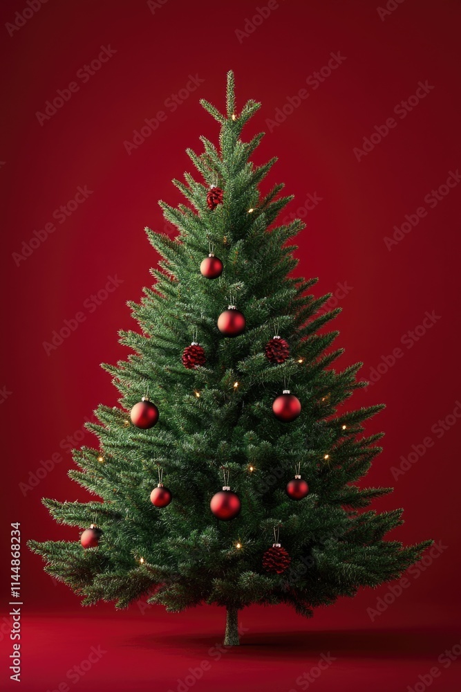 Small Christmas Tree With Ornaments Small Christmas Tree With Ornaments
