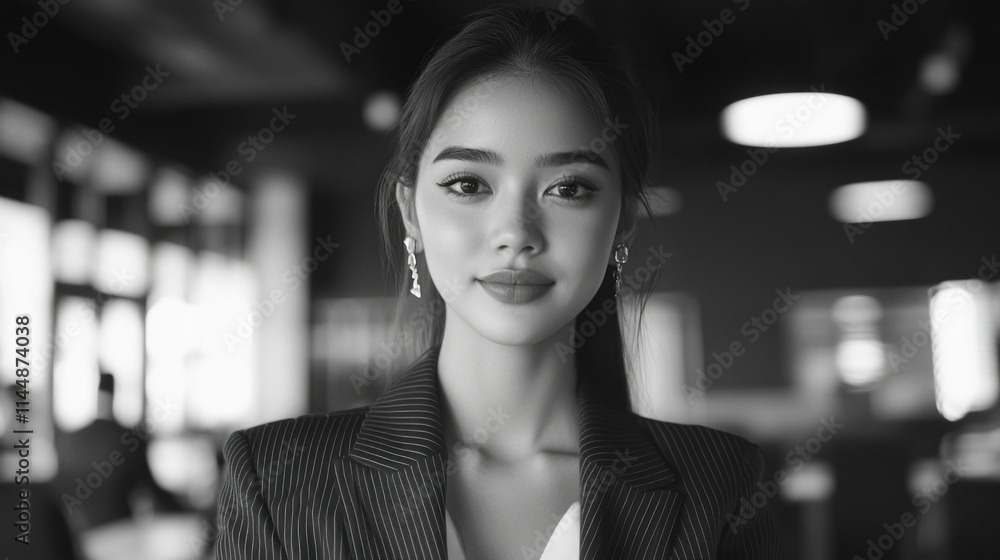 Naklejka premium Professional Female Office Worker