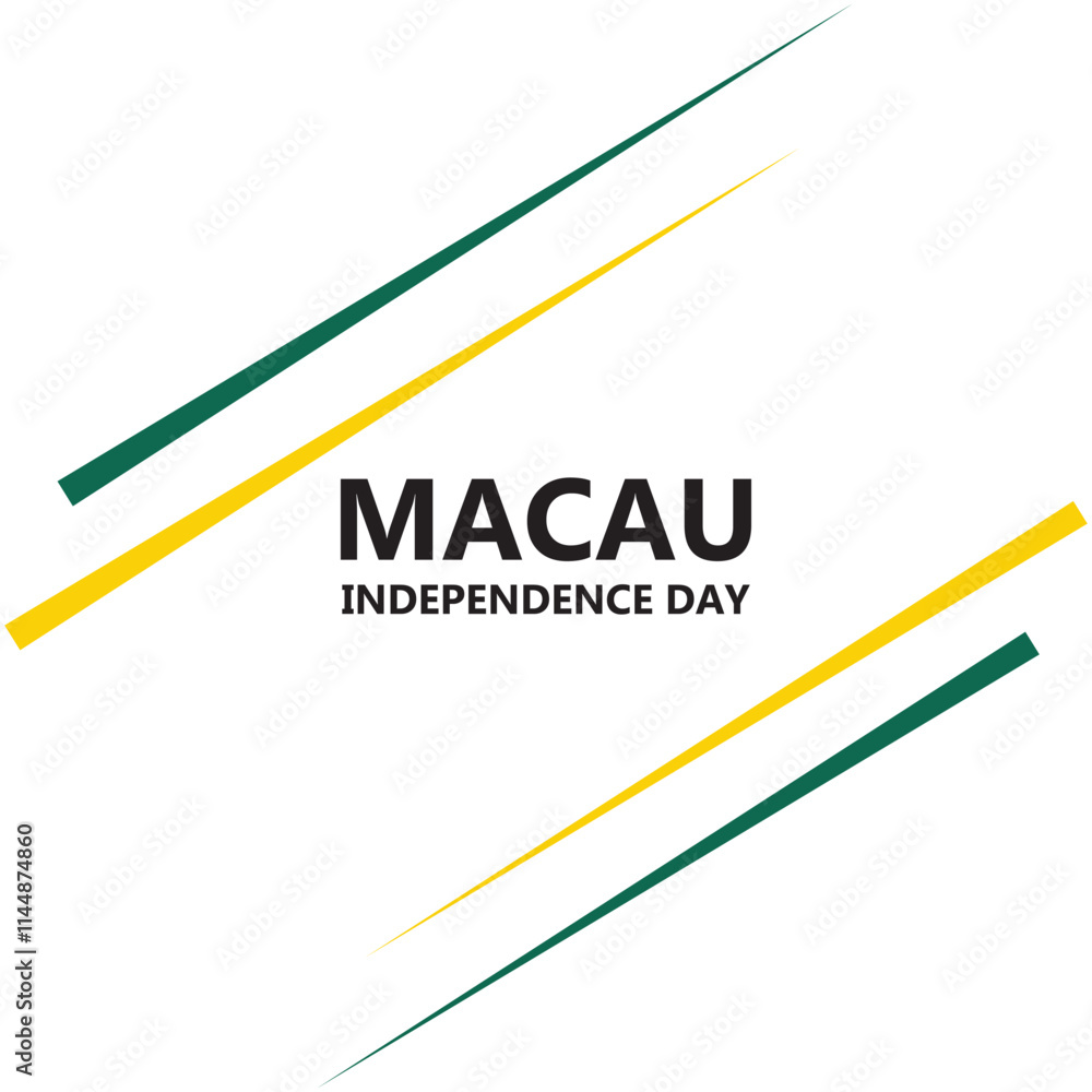 Abstract SAR Establishment day of Macau logo Abstract SAR Establishment day of Macau logo