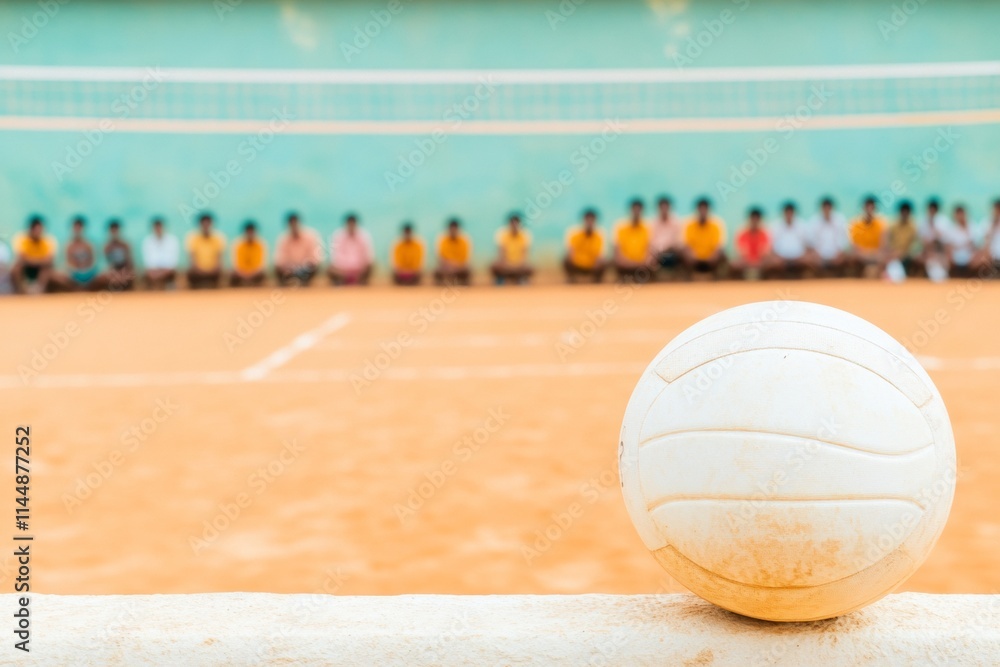 Rural Volleyball Match in India Community Spirit and Grassroots Sports Enthusiasm Rural Volleyball Match in India Community Spirit and Grassroots Sports Enthusiasm