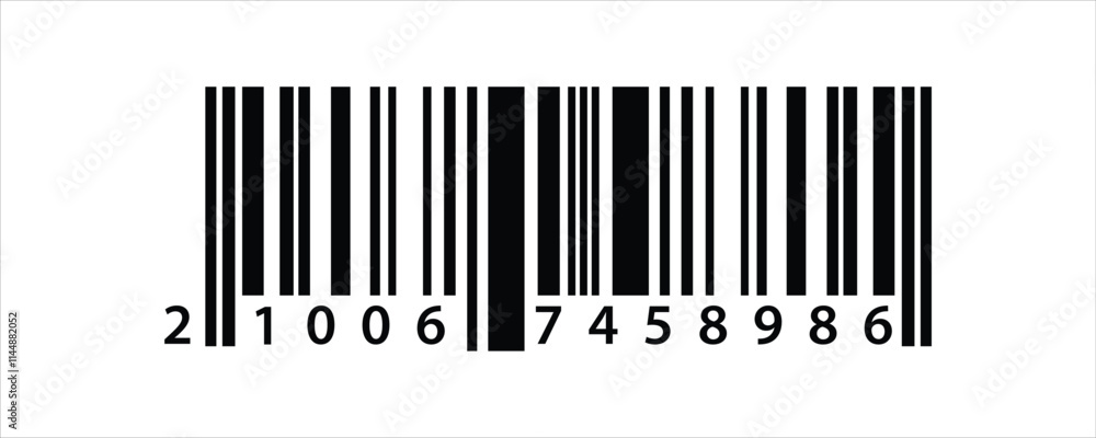 Barcode isolated on white background, Simple fake bar code, barcode scratched vector illustration , barcode icon for selling, Product Barcode, Trendy bar code for web icon Barcode isolated on white background, Simple fake bar code, barcode scratched vector illustration , barcode icon for selling, Product Barcode, Trendy bar code for web icon