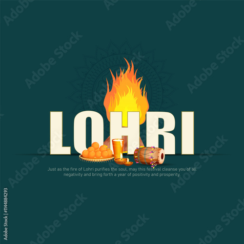 Lohri is a vibrant Punjabi festival celebrated on January 13, marking the end of winter and the harvest of rabi crops. photo