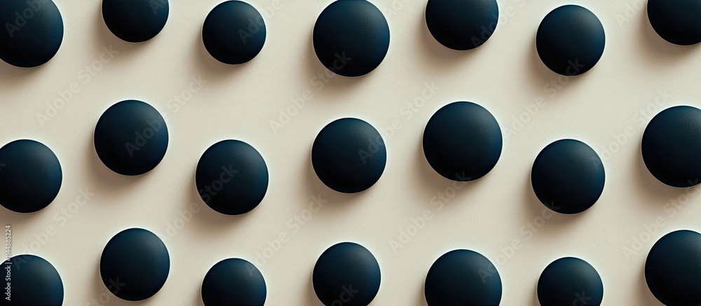 Abstract background with dark-blue circles on beige. Abstract background with dark-blue circles on beige.