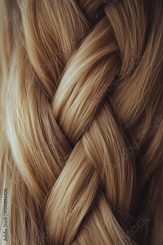 Woman's braided hair