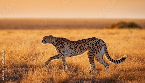 cheetah in serengeti national park