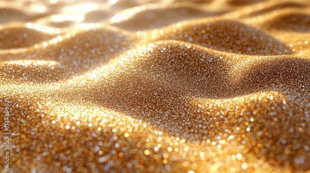 Stunning Golden Glitter Texture Background Design Stunning Golden Glitter Texture Background Design