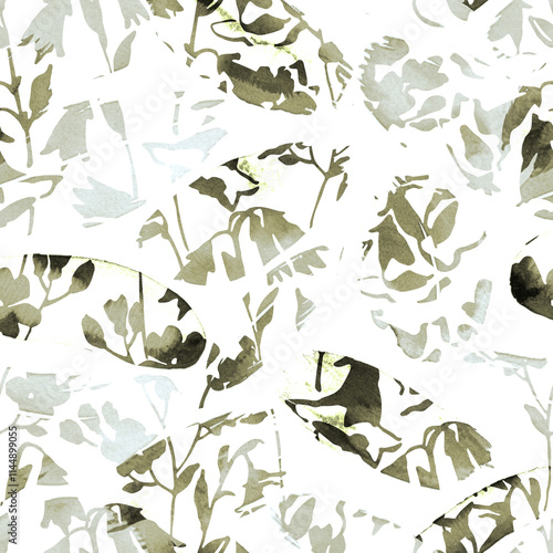 leaf seamless patterns