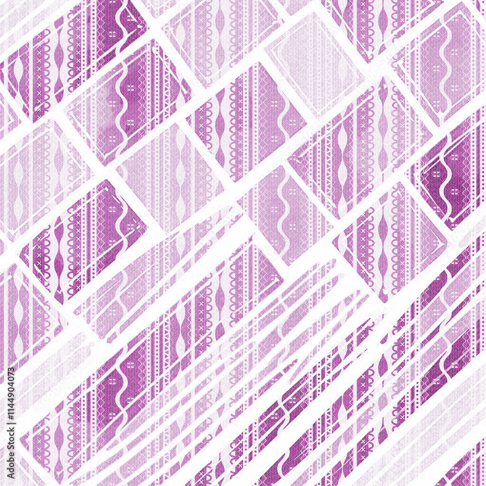 Obraz premium Geometric seamless patterns