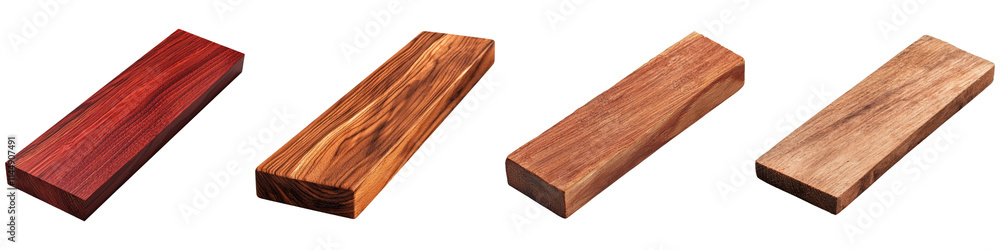 Rosewood wooden planks concept. Richly colored wood planks showcase unique grain patterns, ideal for woodworking projects Rosewood wooden planks concept. Richly colored wood planks showcase unique grain patterns, ideal for woodworking projects