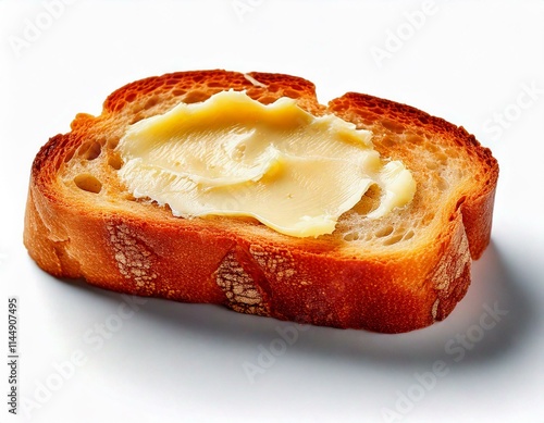 Tartine de pain beurrée