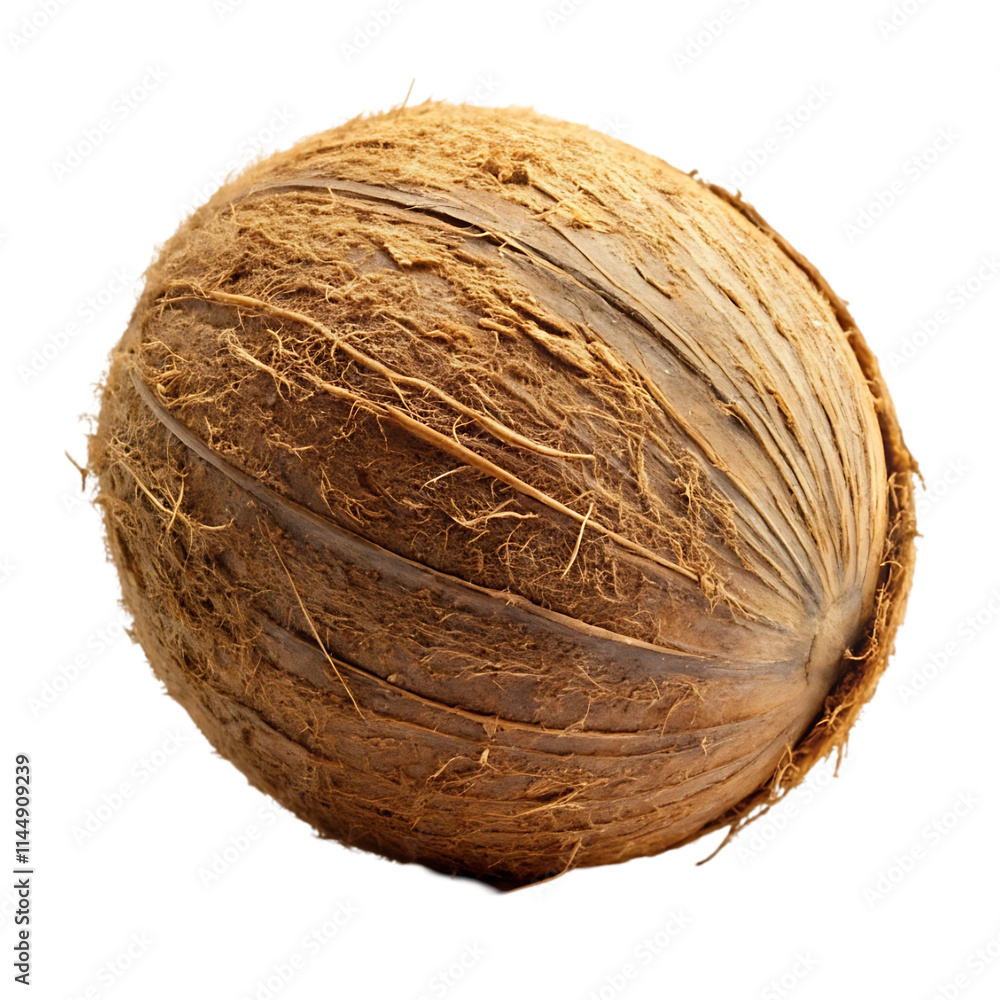 coconut on white background coconut on white background