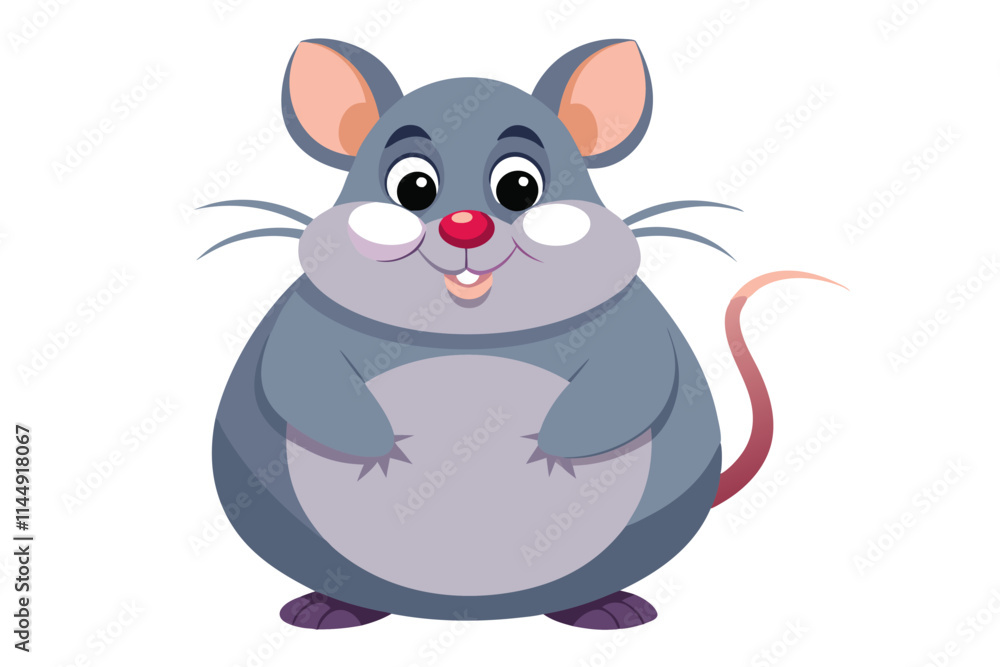 Vector Illustration of a Cartoon Fat Mouse Animation, Watercolor Style, Isolated on White Background, Adorable Fat Mouse Character Design, Cute Rodent Vector Illustration, Mouse Animation for Art , Vector Illustration of a Cartoon Fat Mouse Animation, Watercolor Style, Isolated on White Background, Adorable Fat Mouse Character Design, Cute Rodent Vector Illustration, Mouse Animation for Art ,