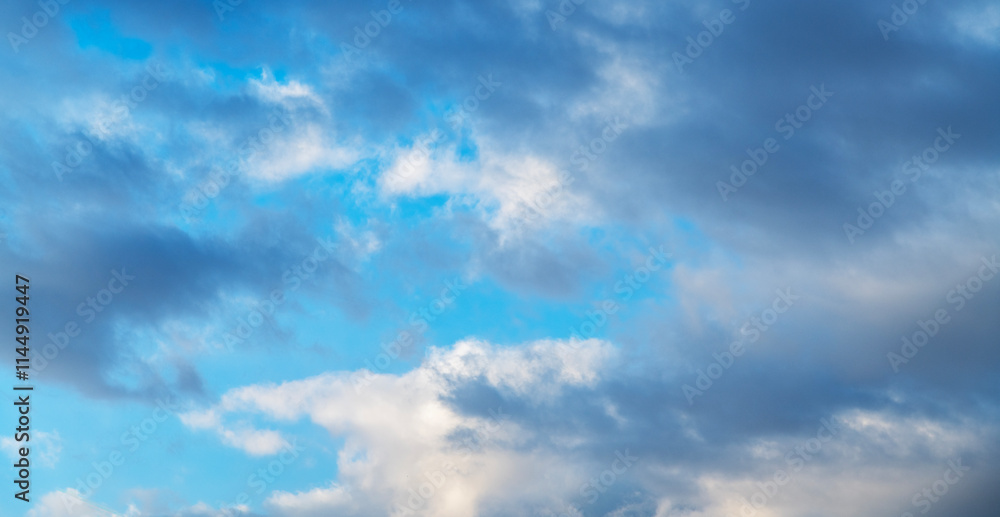 Beautiful tender sunrise sky with clouds. Sky background. Beautiful tender sunrise sky with clouds. Sky background.