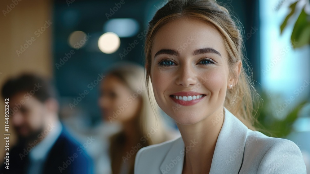 Fototapeta premium Smiling Professional Businesswoman